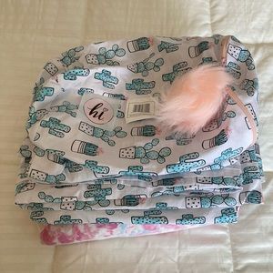 Cactus print full sheet set